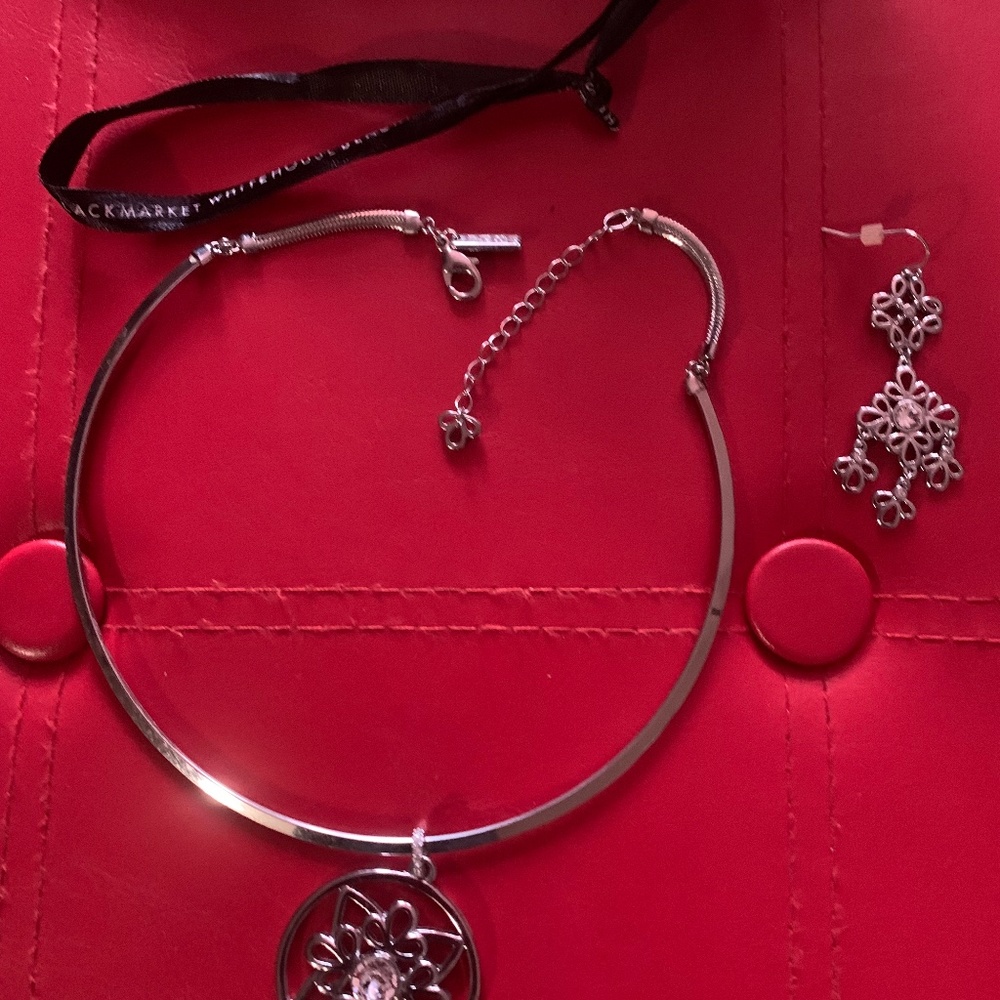 WHBM- New necklace and earrings